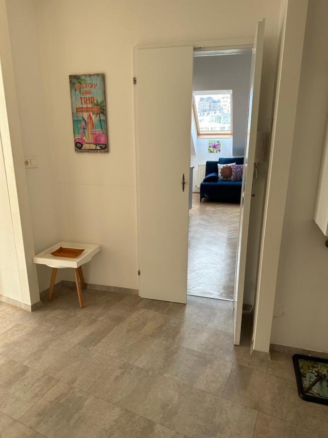 Klimatisiertes Dachgeschoss City Apartment In Zentrum Wiens Dış mekan fotoğraf
