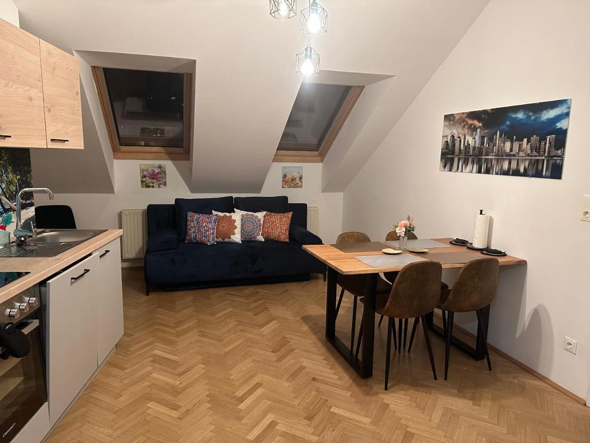 Klimatisiertes Dachgeschoss City Apartment In Zentrum Wiens Dış mekan fotoğraf
